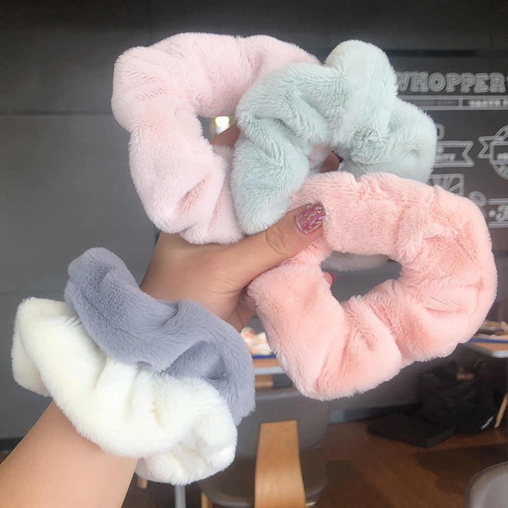 Đuôi ngựa giá đỡ co giãn mềm mại, phong cách retro cho nữ và bé gái