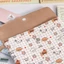 Túi đựng hồ sơ tuyệt vời, Nút chụp có thể giặt được Thư mục tập tin A4, Con chó con kẻ sọc đa chức năng Dung tích lớn Túi dạy kèm cầm tay Văn phòng trường học