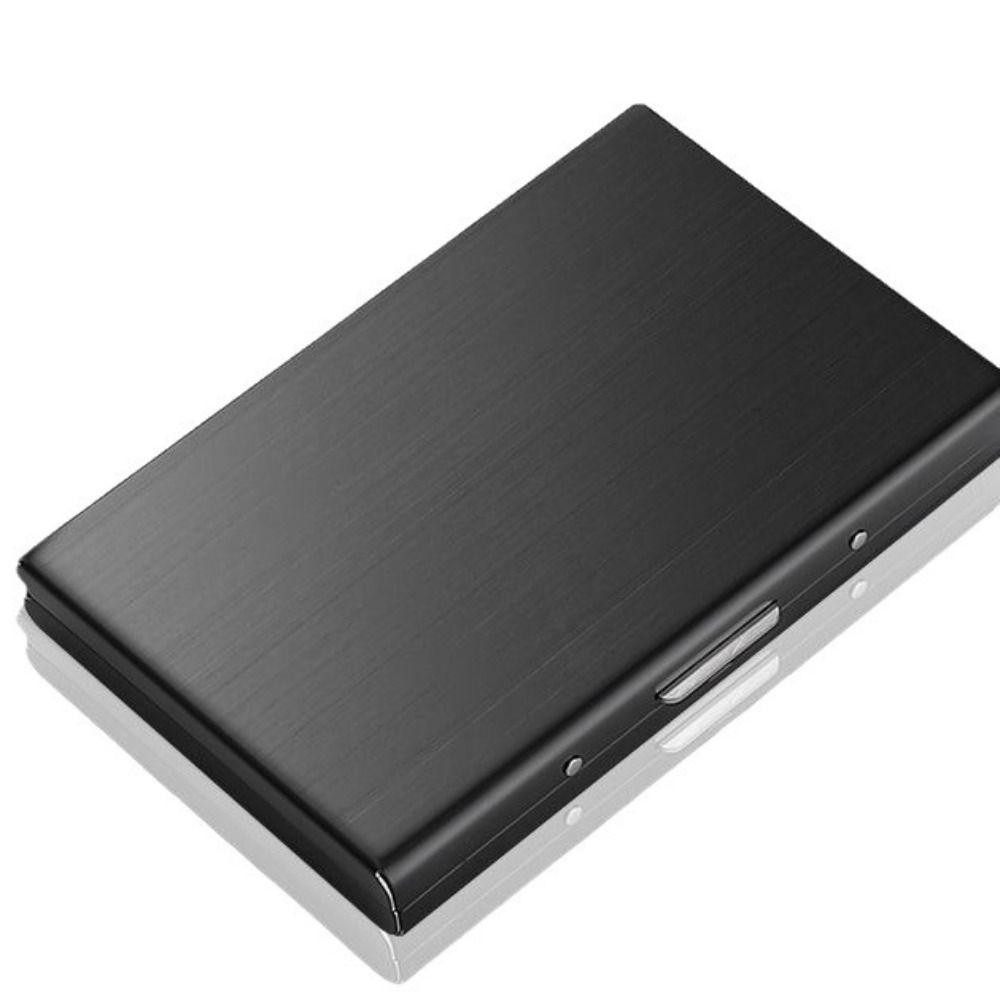 Chủ thẻ ID JVSUB, Hộp đựng thẻ tín dụng chống RFID mỏng, Thời trang 6 / 10 Khe cắm Ví ngắn không gỉ Du lịch