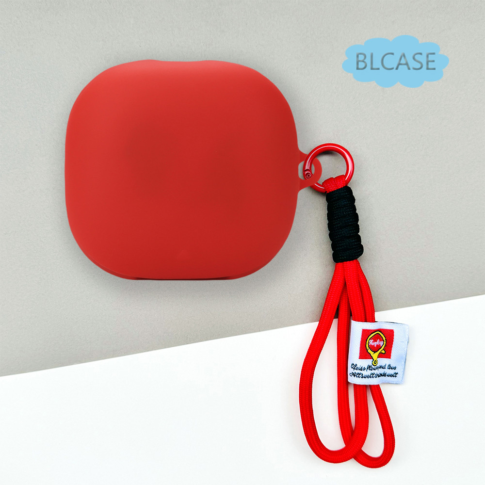 Hộp đựng tai nghe cho Anker Soundcore Liberty 4 / 4 Pro Tai nghe silicon Vỏ mềm Bảo vệ tai nghe màu trơn có vòng