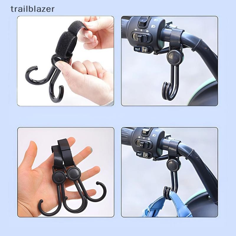 Trailblazer Đa Năng Xe Đẩy Bé Móc Đôi Giỏ Mua Sắm Túi Khóa Ô Tô Sau Ghế Móc Đa Năng Phụ Kiện Mới