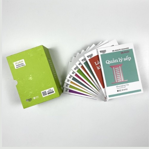 Sách - Bộ Sách 20 Minute Manager - HBR 20 Phút (Combo 10 Cuốn Tặng Kèm Boxset Sang Trọng)