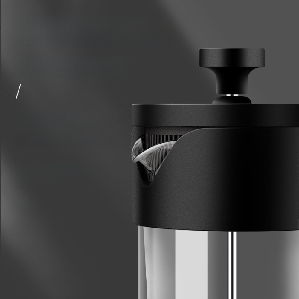 MONOSTYLE French Press Coffee Maker Pot, Borosilicate Glass 350 / 600 / 1000ML Tea Coffee Brewer, Máy pha trà chịu nhiệt