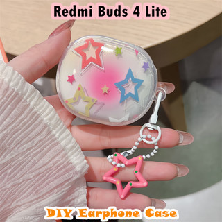 【 imamura 】 Dành Cho Redmi Buds 4 Lite Vỏ Silicon Mềm DIY Vỏ Tai Nghe Hoạt Hình Dễ Thương