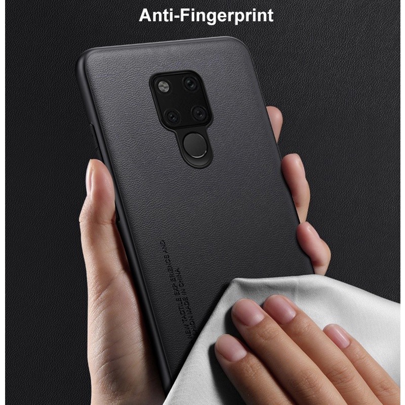 Ốp Da Cho Huawei Mate 20 / 20 X / 20 Pro / 10 / 10 Pro Vỏ PU Mờ Sang Trọng Chống Sốc