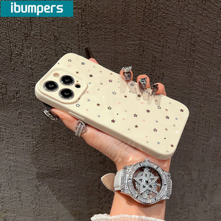 ibumpers Ốp Lưng IPhone Love Star In Hình Thời Trang Đơn Giản Cho IPhone 16 15 14 12 13 11 Pro Max IP 7 8 Plus X XS XR Ốp Điện Thoại Silicon Mềm Chống Sốc Mỏng