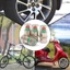 Màn hình áp suất lốp ô tô - Cảm biến báo động giám sát - Chỉ báo áp suất lốp - Công cụ phát hiện van ngoài - Nắp van bánh xe máy đa năng