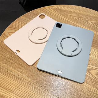 Ốp điện thoại TPU mềm bằng silicon cho iPad Mini A17 Pro 8.3 "Mini 2024 Mini7 6 Air 5 4 3 2 1 10th 10.9 10.2 9th 8th 7th 9.7 6th 5th Pro 11 Giá đỡ xoay Vỏ máy tính bảng chống rơi
