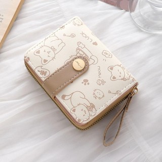 Ví ngắn ARTISANU, Hộp đựng thẻ ID da PU dễ thương cho mèo, Ví đựng tiền xu nhẹ dung tích lớn