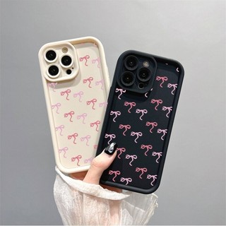Ốp Điện Thoại INS Màu Hồng Nơ Cho Huawei P20 P30 P40 P50 Pro Mate 20 30 40 50 Pro Lite Y9 Prime 2019 Y7A Y9S Nova 5i 5T 7i 11 11i Vỏ Silicon Mềm Bảo Vệ