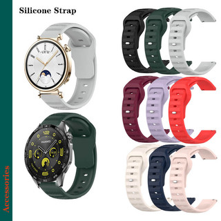 Dành Cho Huawei Watch GT6 GT5 Pro GT4 GT3 SE GT2 GT-6-5-4-3-2-2e 41mm 42mm 46mm Dây Đeo Silicon Thời Trang Dự Phòng 18 20 22mm