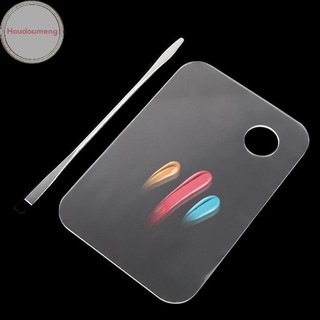 Hodou Acrylic Bảng Thìa Thanh Gel Nền Phấn Mắt Trộn Kem Sắc Tố Không Gỉ Mỹ Phẩm Trang Điểm Móng Tay Nghệ Thuật Làm Móng Tay Bộ Dụng Cụ VN
