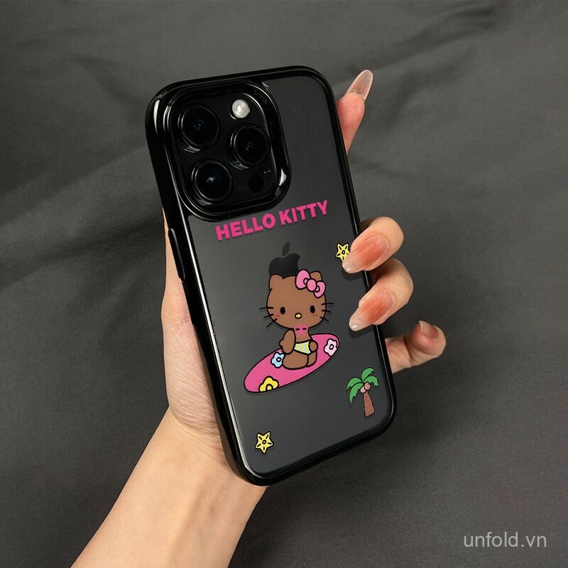 Ốp điện thoại Surf Katie QYJS Thích hợp cho IPhone 13 14 15 16 ProMax 11 12 PRO 14 15 16 PLUS X XS XR XSMAX 7 8 plus Acrylic W5JR