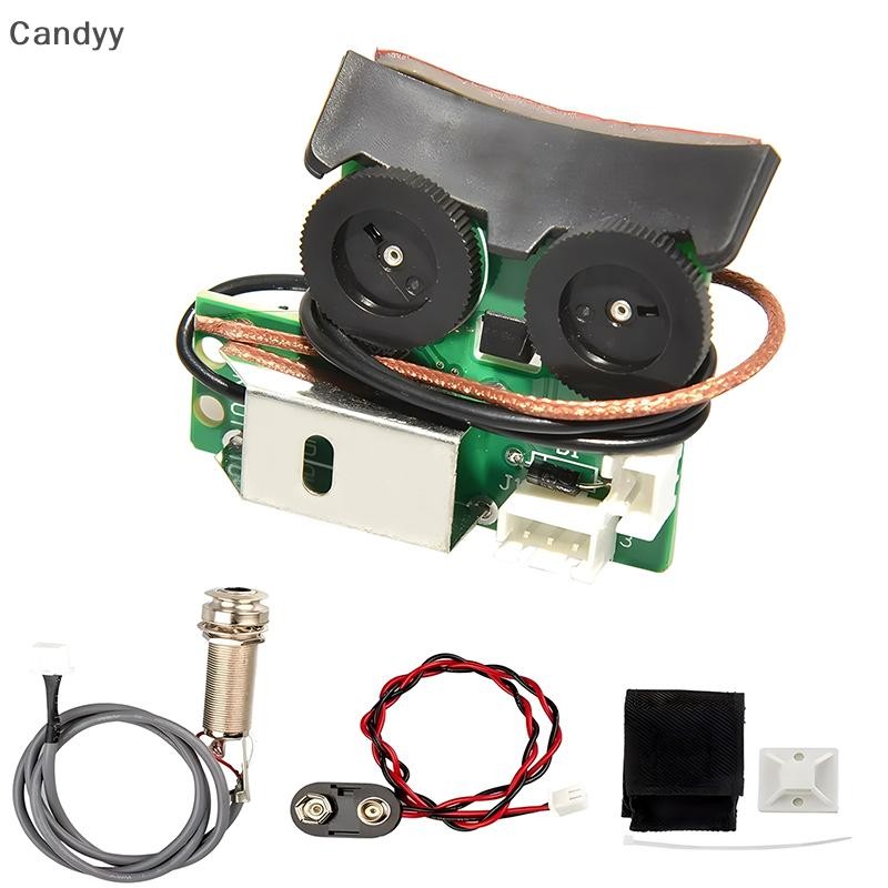 NDY Acoustic Guitar Hệ Thống Pickup Cho VT1 Đuôi Nail Pickup EQ DIY Tuner Piezo Pickup Equalizer Hệ Thống Với Mic Beat Board N