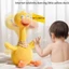 Đồ chơi sang trọng vịt điện FUHUIOT, Phiên bản tiếng Anh Vịt nhảy múa nhảy múa Vịt nói, Ghi âm lặp lại những gì bạn nói Hát lặp đi lặp lại Vịt nói Quà tặng trẻ em
