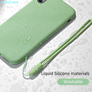Dây đeo điện thoại đa năng silicon mềm, thân thiện da, giá đỡ thẻ ID, nhiều màu, kiểu dáng đơn giản
