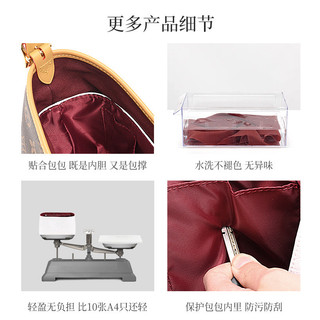 Túi lót giấy DuPont chống thấm nước dùng cho túi Tote hoa già carryall bb/nhỏ/Vừa/lớn Túi lót giấy DuPont Túi Giữa Phụ kiện lưu trữ có thể điều chỉnh dây kéo dài