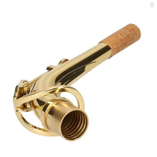 Hilivn) Alto Saxophone Cổ Đồng Thau Uốn Cong Cổ Sax Thay Thế Một Phần Phụ Kiện