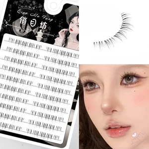 Hàng mi dải có thể tái sử dụng tự nhiên DIY Phần mở rộng lông mi dưới cùng