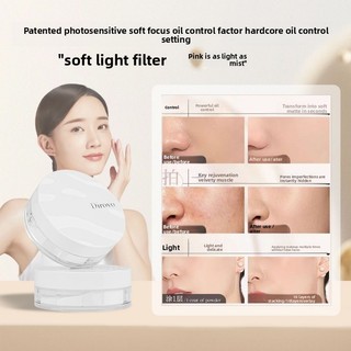 Dirovo Wave Mist Touch Water Powder Cho Mùa Hè Hấp Thụ Dầu Cảm Giác Nước Không Mất Thiết Lập Trang Điểm Kiểm Soát Dầu Không Mất Trang Điểm Bột Mật Ong Trang Điểm Mặt Bột Trang Điểm