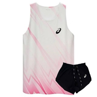 Hot-Selling Rubber Vest Quick Dry Training Marathon Sports Examination Racing Suit Track and Field Breathable Sports 8cix