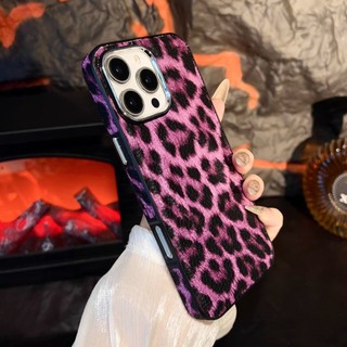 Ốp điện thoại TPU in hình da báo thời trang mới cho iPhone 16 15 14 13 12 11 Pro Max 14 Plus 15 Plus 16 Plus có vỏ chống sốc mềm từ tính