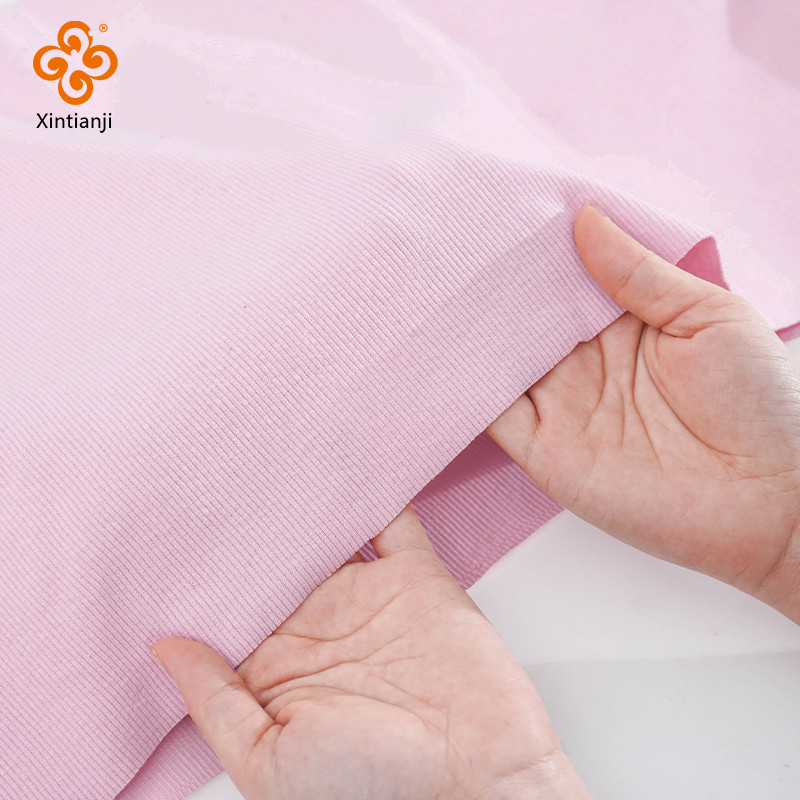 Cotton Spandex Rib Vải Cho Mùa Đông Áo Len Cổ Áo Placket Quần Áo Áo Áo Còng DIY May Phụ Kiện Chất Liệu 50x120cm K302876