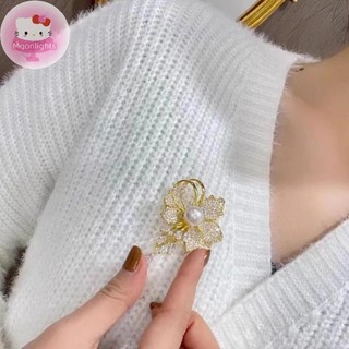 Moonlights Thời Trang Kim Cương Giả Hoa Ngọc Trai Thổ Cẩm Dành Cho Nữ Quần Áo Áo Áo Trang Sức Phụ Kiện Quà Tặng EN