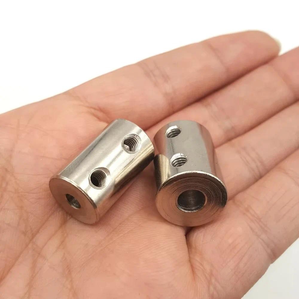 1PC 3 / 4 / 5 / 6 / 6.35 / 7 / 8 / 10 / 12m 45 # Thép Cứng Trục Khớp Nối Khớp Nối Động Cơ Truyền Động Tay Áo DIY Động Cơ Động Cơ Phần
