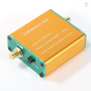 100k-6ghz RF AMP Full-Band Radio SignalBộ khuếch đại tín hiệu vô tuyến Tăng cường tín hiệu vô tuyến Bộ khuếch đại tín hiệu vô tuyến tính cao Bộ khuếch đại tăng tiếng ồn thấp