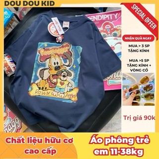 AP47 Áo Phông Trẻ Em 11-36kg,Chất Áo Mềm Mịn Mát Hữu Cơ