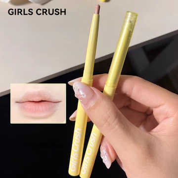 GIRLS CRUSH Bút Kẻ Viền Môi Son Bút Chì Môi Nhiệt Wave Son Bút Chì Môi Lì Son Môi Lì