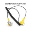 Exhila ESD Protections Clip Đóng cửa có thể điều chỉnh Thiết bị an toàn dây nối đất 180cm