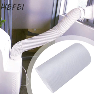 Ống nối dài ống dẫn HEFEI 130 / 150mm, Ống xả điều hòa bằng kính thiên văn đa năng PP, thông hơi bền cực dài chắc chắn cho điều hòa không khí di động Điều hòa không khí di động
