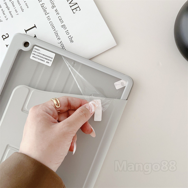 Ốp Lưng Cho 2025 Lenovo Xiaoxin Pad Pro 12.7 / Idea Tab Pro 12.7 "TB373FU TB375FC TB375FB Máy Tính Bảng Xoay 360 Trong Suốt acrylic flip cover Khay Bút Chống Sốc Ngủ Đánh Thức Vỏ