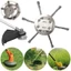 CAST 1 Cái Đầu Máy Cắt Cỏ, Đầu Bàn Chải Rêu Rỉ Sét 6 inch Loại Bỏ, Đĩa Đa Năng Bền Đĩa Dây Thép Bánh Xe Cắt Cỏ Đầu Cho Xăng / Lithium Máy Cắt