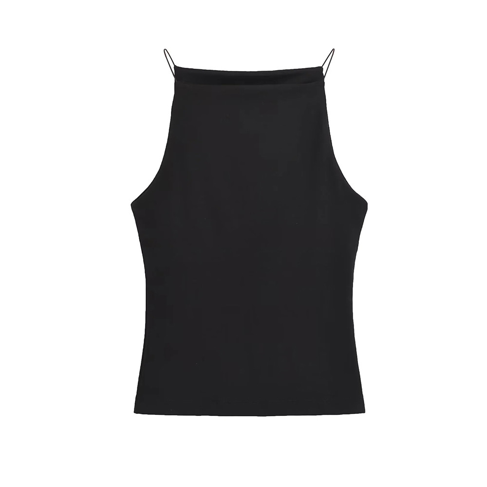 Áo vest phong cách châu Âu và Mỹ thời trang áo ngắn giản dị mùa xuân 2025 quần áo nữ mới
