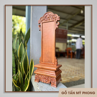 Bài vị thờ cao 41cm đến 55 cm - Chạm khắc theo yêu cầu Linh vị thờ Hương Linh gỗ tự nhiên - Hương vị gỗ