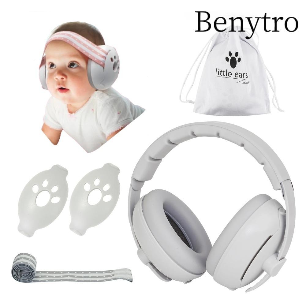 Tai nghe bảo vệ tai cho bé BENYTRO, cải thiện giấc ngủ Tai nghe khử tiếng ồn cho bé, Thiết kế chuyển đổi Nút giảm tiếng ồn di động 2 trong 1