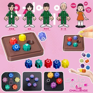 Squid Game 2 Gonggi Stones Trò Chơi Mực 2 Đá Gonggi Trò Chơi Hàn Quốc Đá Truyền Thống Bắt Trò Chơi In 3D 5 Màu