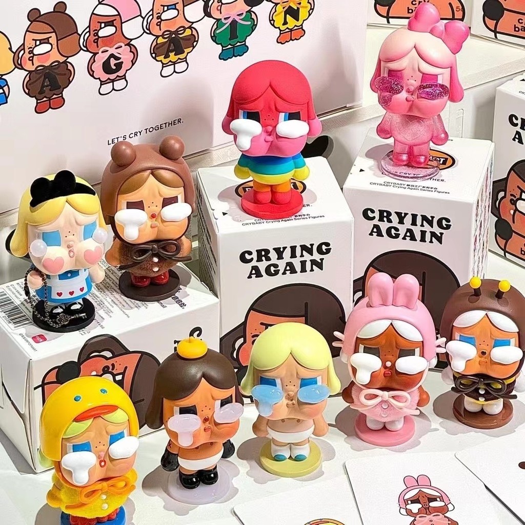 Khóc Cho Bé PopMart Pop Mart Crybaby Tears Factory Series Đồ Chơi Thời ...
