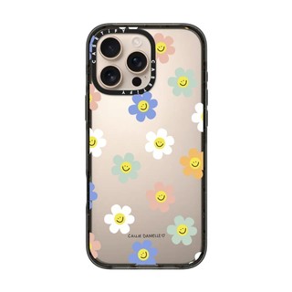 CASETiFY X Happy Daisies Ốp lưng Acrylic cứng hút từ tính cho Apple IPhone 12 13 14 15 16 Pro Max Plus có hộp
