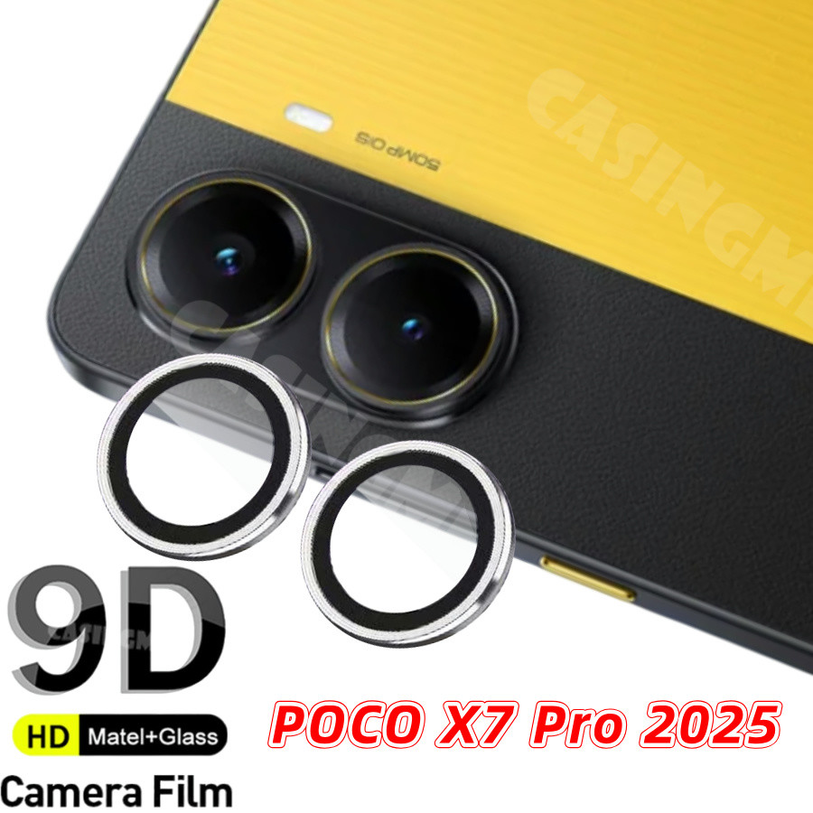 POCO X8 Pro 2026 Bảo Vệ Ống Kính Máy Ảnh Kim Loại Vòng Cho POCO X7 Pro 5G X7Pro PocoX7Pro PocoX7 7XPro X 7 Pro 4G 5G 2025 Camera Kính Cường Lực Bảo Vệ Ống Kính Máy Ảnh Phim