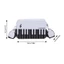 SA Eye Catching Piano Note Túi đeo vai PU Satchel dành cho người đam mê âm nhạc hiện đại