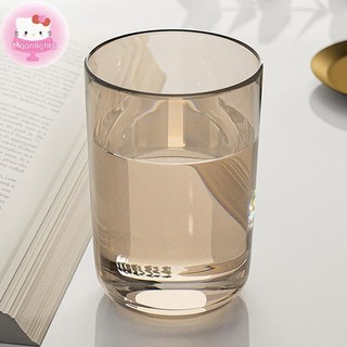 Moonlight Cặp Đôi Màu Trơn Trong Suốt Cốc Nước súc Miệng Dung Tích Lớn Phong Cách Bắc Âu Bàn Chải Đánh Răng Cốc Nước súc Miệng Trong Suốt Cốc Nhựa EN