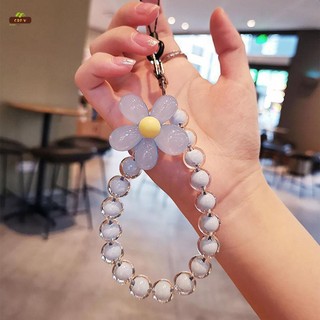 Di Động Macaron Màu Hạt Dây Giữa Hạt Điện Thoại Di Động Dây Cho Túi Phụ Kiện Điện Thoại Quyến Rũ