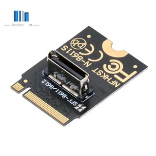 2230 NVMe M.2 Nam Sang Oculink SFF-8612 SFF-8611 PCI-E4.0 67 Pin Nữ Dọc Host Adapter Cho NVME U.2 SSD EGPU