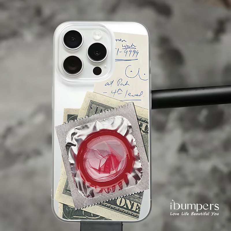 ibumpers Ốp Điện Thoại iPhone Edgy Nghệ Thuật Cắt Dán Họa Tiết Ốp Lưng Trong Suốt Nhám Mờ Chống Bẩn Chống Sốc Cho IPhone 16 15 14 12 13 11 Pro Max IP 7 8 Plus X XS XR
