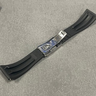 Cho 22 Mm Dây Đeo Tudor GMT watchband Bướm Khóa Đen Dây Cao Su Blackbay41 58 Đa Năng Nam Nữ