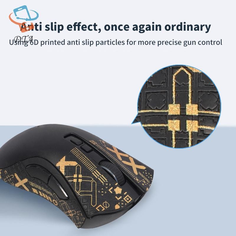 [DTA] Chuột Grip Tape Skate Handmade Sticker Chống Trượt Hút Mồ Hôi Cho Viper Ultimate DeathAdder V2 PRO Chuột Không Dây VN